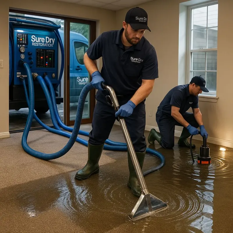 Water Extraction and Removal process in Frederic, WI